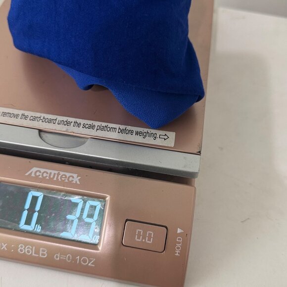 INC international concepts Petite Blue Button-Front Blouse P/S Top women - Picture 7 of 7